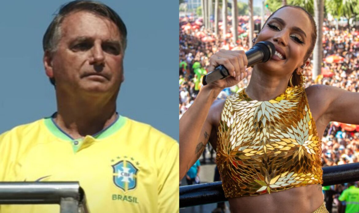 Bolsonaro reúne 20 mil pessoas em ato no Rio e é comparado a bloco de Anitta, que levou mais de 1 milhão