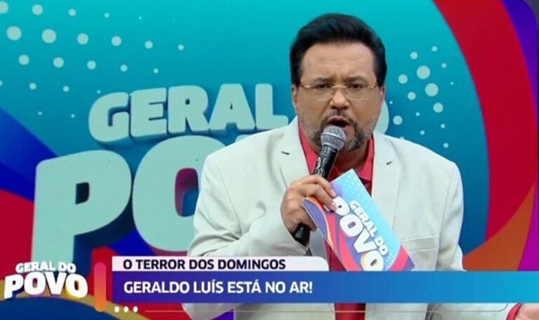 Sem audiência e patrocínio, RedeTV! decide dar fim em programas de Geraldo Luís, que deve ser demitido