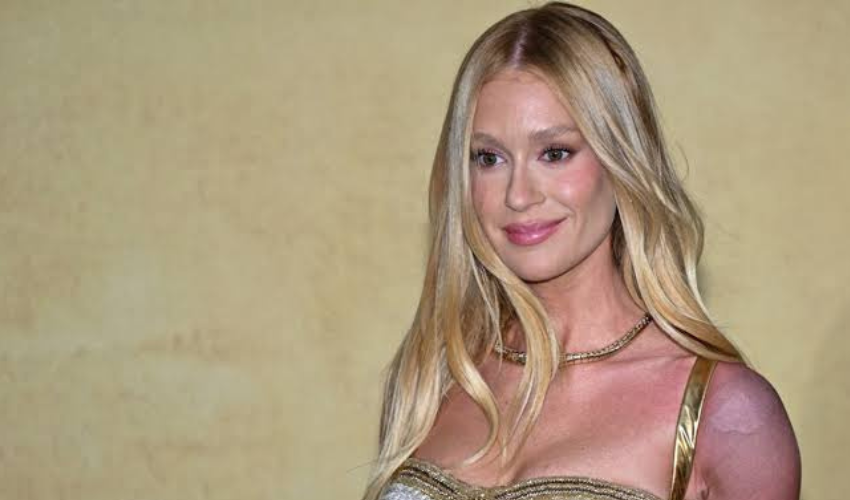 Marina Ruy Barbosa aparece com braço roxo após gala em Cannes e revela rotina de repouso com antibióticos