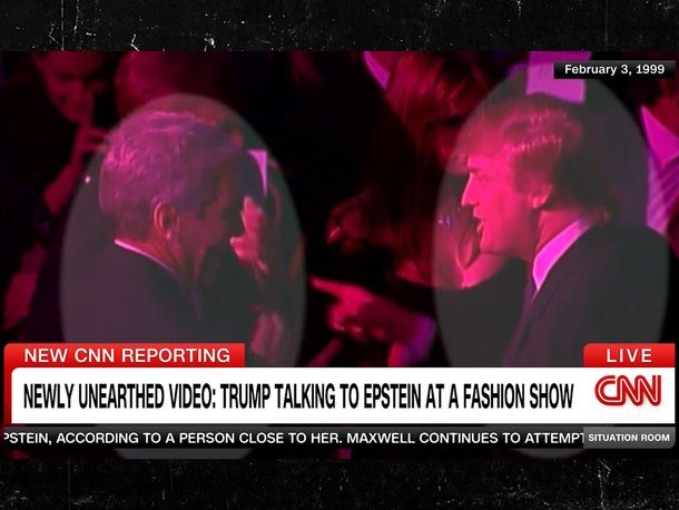 Vazam imagens de Donald Trump em clima de intimidade com Jeffrey Epstein em boate nos anos 90