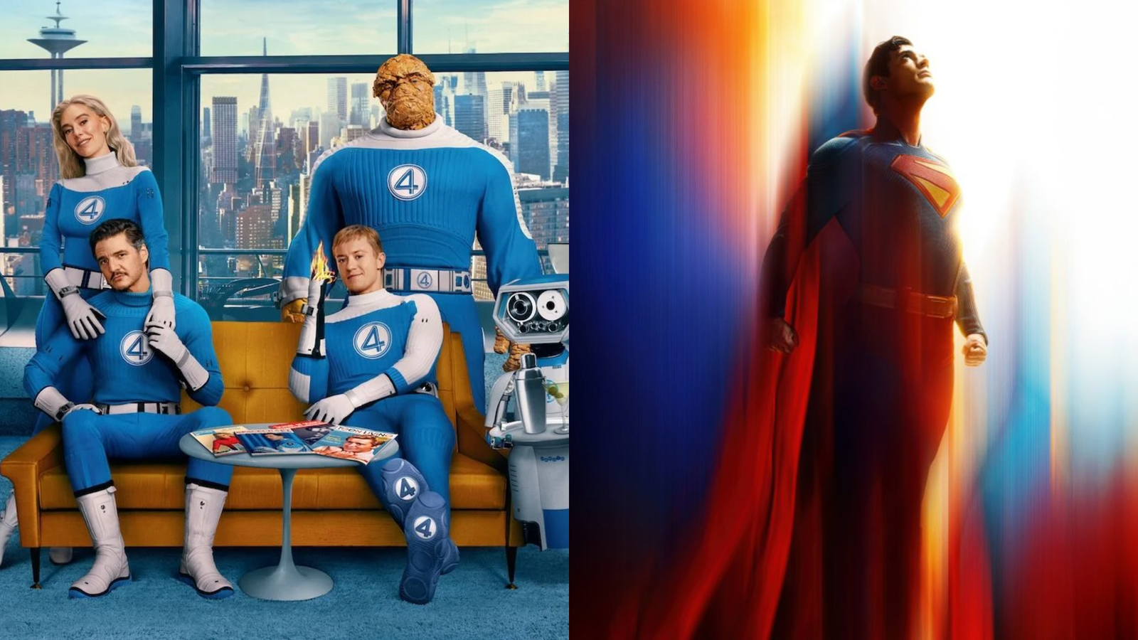 'Quarteto Fantástico' ou 'Superman': quem estreou melhor nos cinemas?