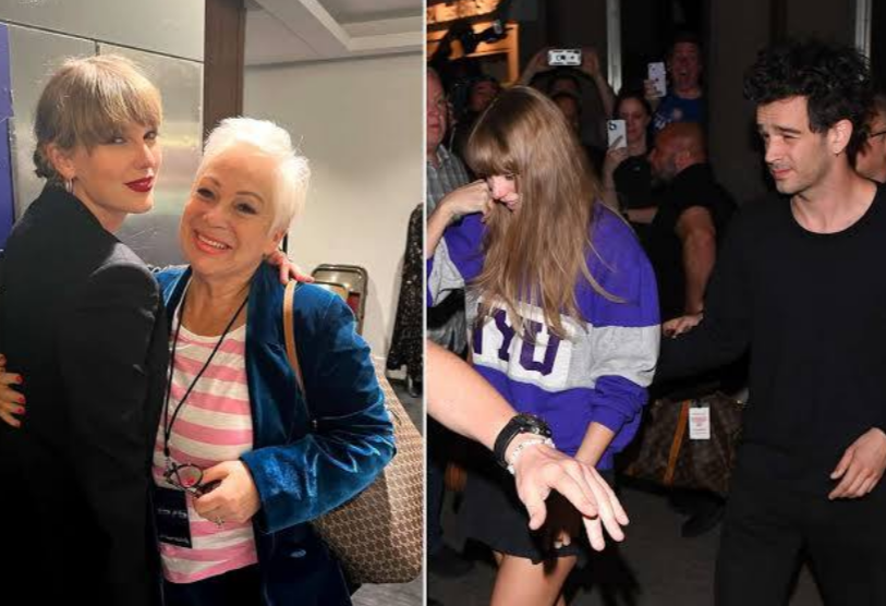 Mãe de Matty Healy diz estar feliz por não ser sogra de Taylor Swift