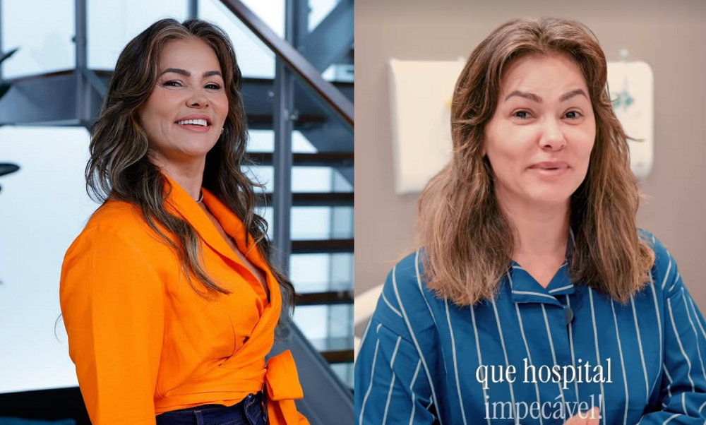 suzana alves retira silicone