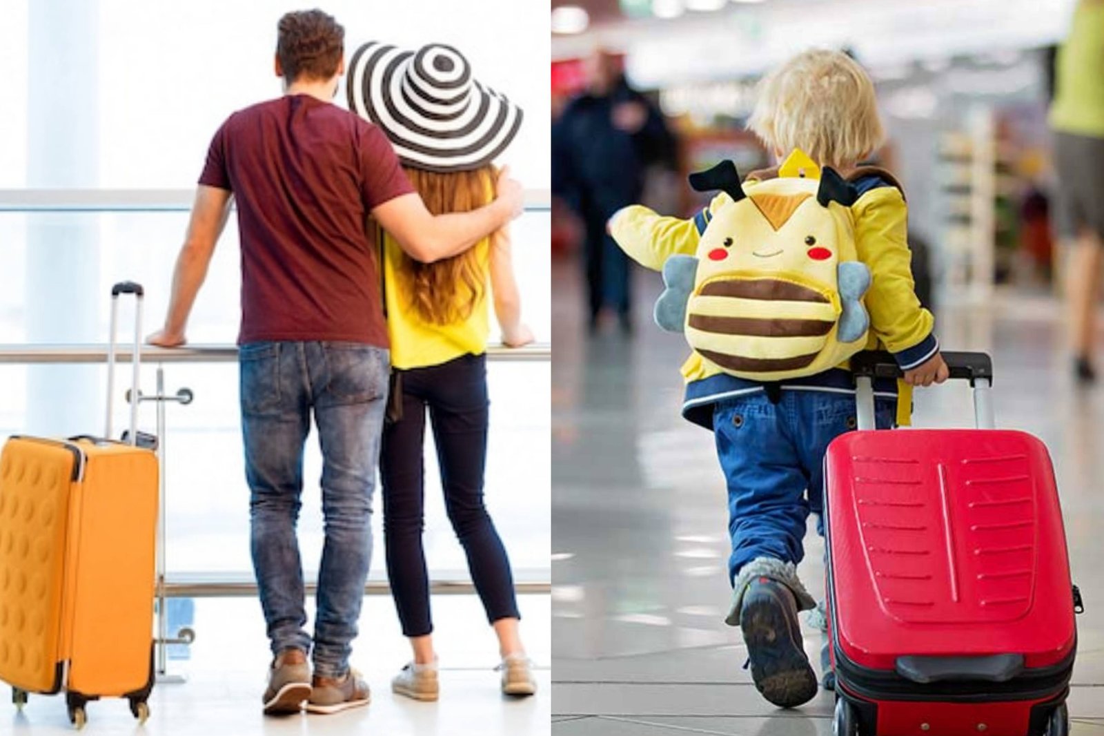 Casal abandona filho de 10 anos em aeroporto após problema com passaporte