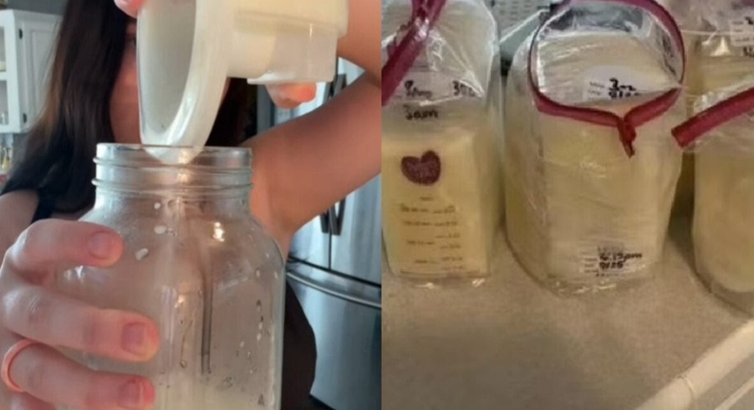 Mulher ganha R$ 22 mil por mês vendendo leite materno - Foto: Reprodução/ TikTok
