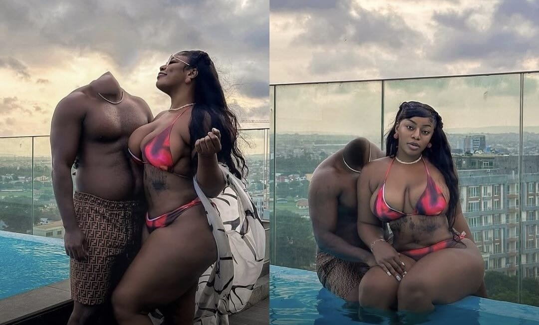 Namorado sem rosto? Influenciadora viraliza com técnica inusitada para evitar inveja online