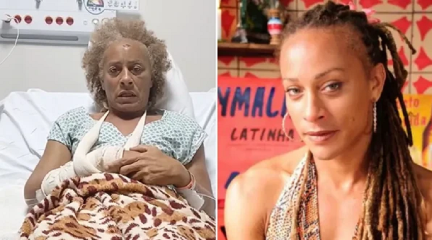 Atriz de Ó Paí Ó é espancada pelo ex: 'Tentou me sufocar e me matar'