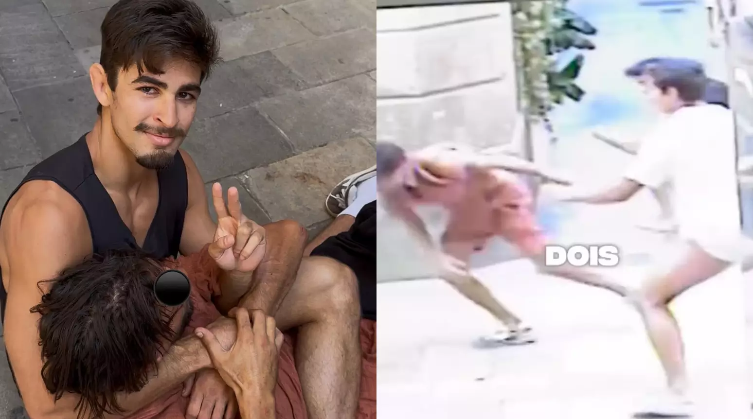 Brasileiros faixa-preta de jiu-jitsu imobilizam ladrão em Barcelona; assista