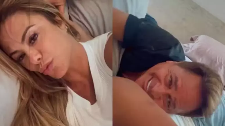 Leonardo faz pedido inusitado para Poliana Rocha: “Dar um beijo no suvaco”