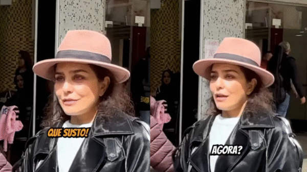 Leticia Sabatella leva susto ao ser abordada por influenciador na rua oferecendo dinheiro; veja vídeo
