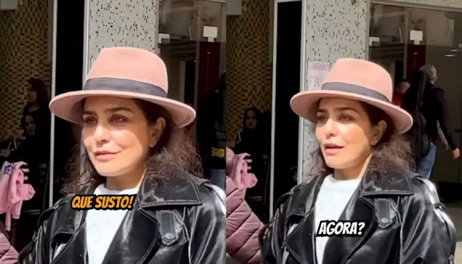 Leticia Sabatella leva susto ao ser abordada por influenciador na rua oferecendo dinheiro; veja vídeo