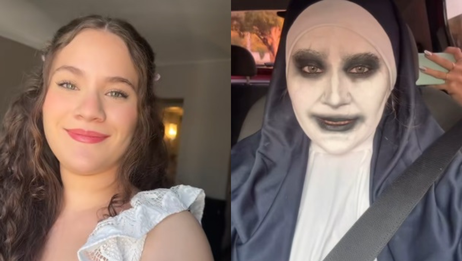 Jovem é barrada em shopping por ir maquiada como freira de 'Invocação do Mal'