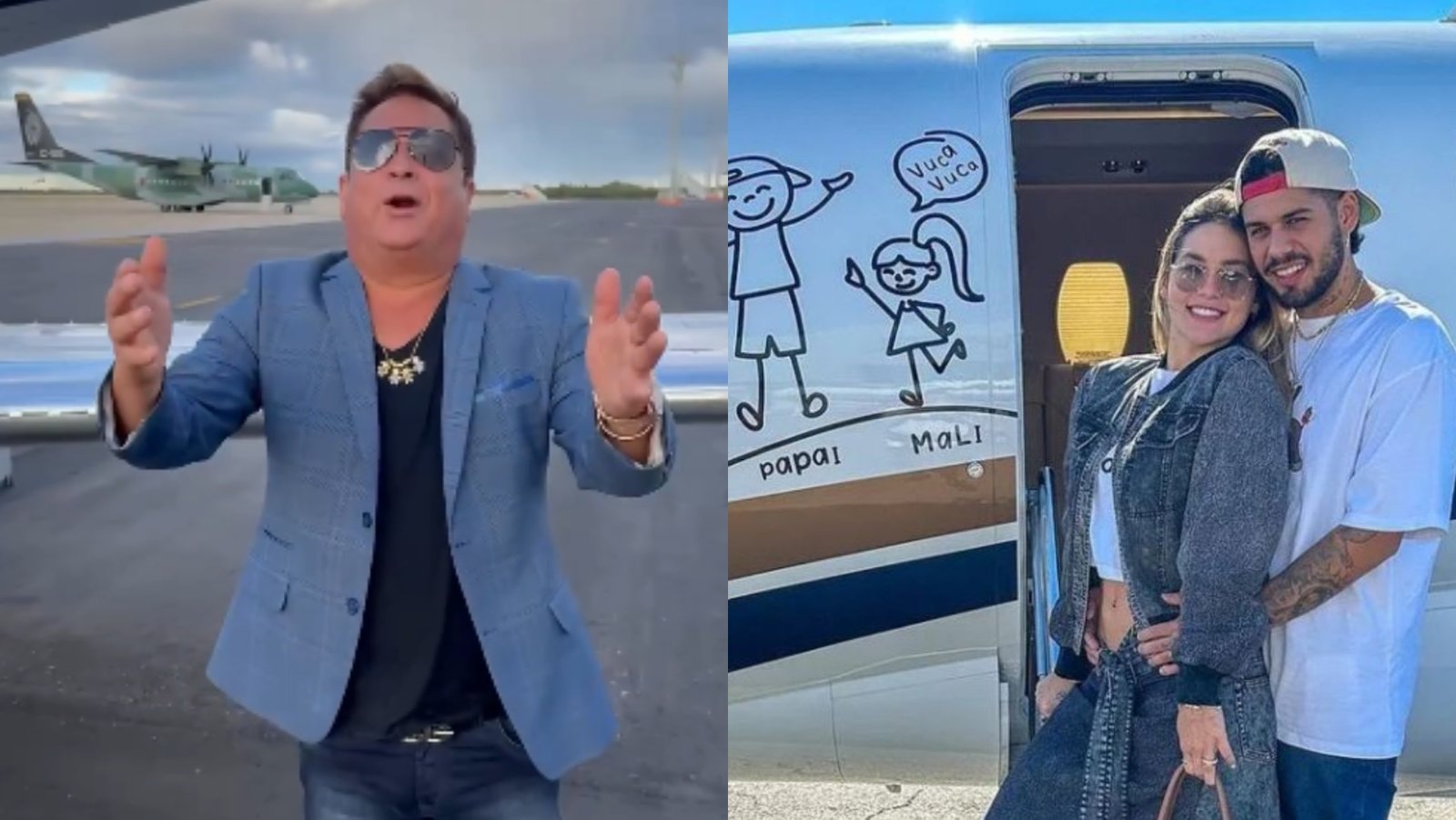 Avião que Zé Felipe ganhou de Virginia é vendido a Leonardo