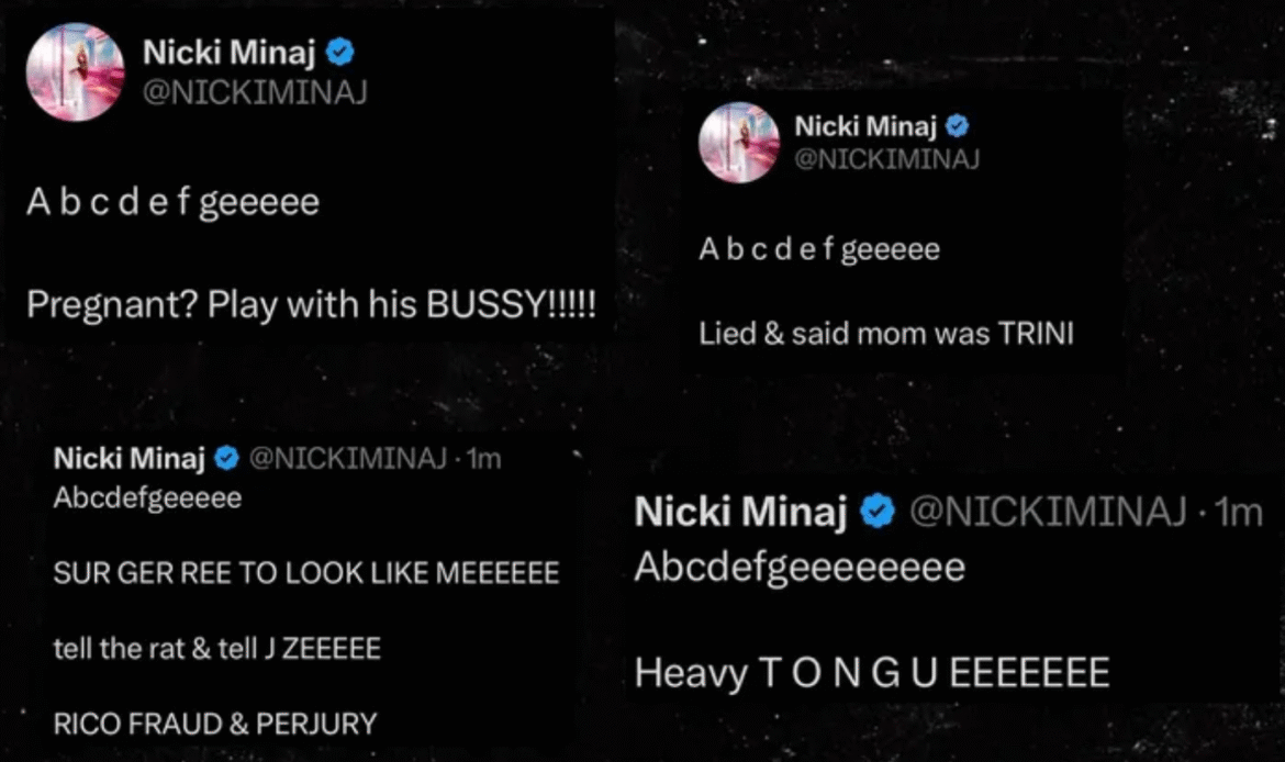 Nicki Minaj e Cardi B trocam farpas no X com ataques sobre gravidez e drogas