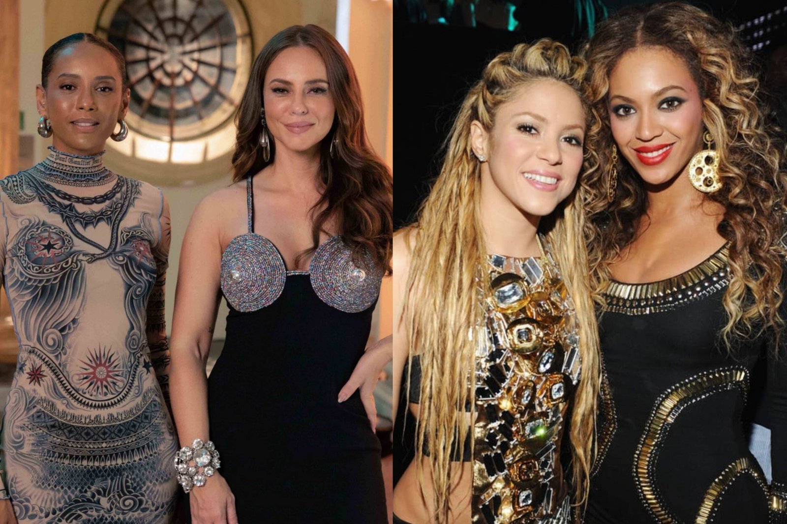 IA do X confunde Taís Araujo e Paolla Oliveira com Beyoncé e Shakira