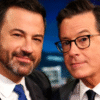 Stephen Colbert celebra retorno do 'Jimmy Kimmel Live!' após suspensão: 'Notícia maravilhosa'