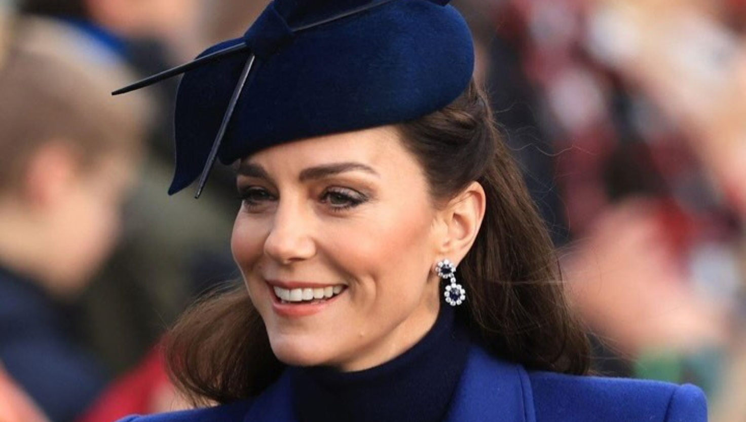 Após reação negativa ao loiro, Kate Middleton volta ao cabelo castanho