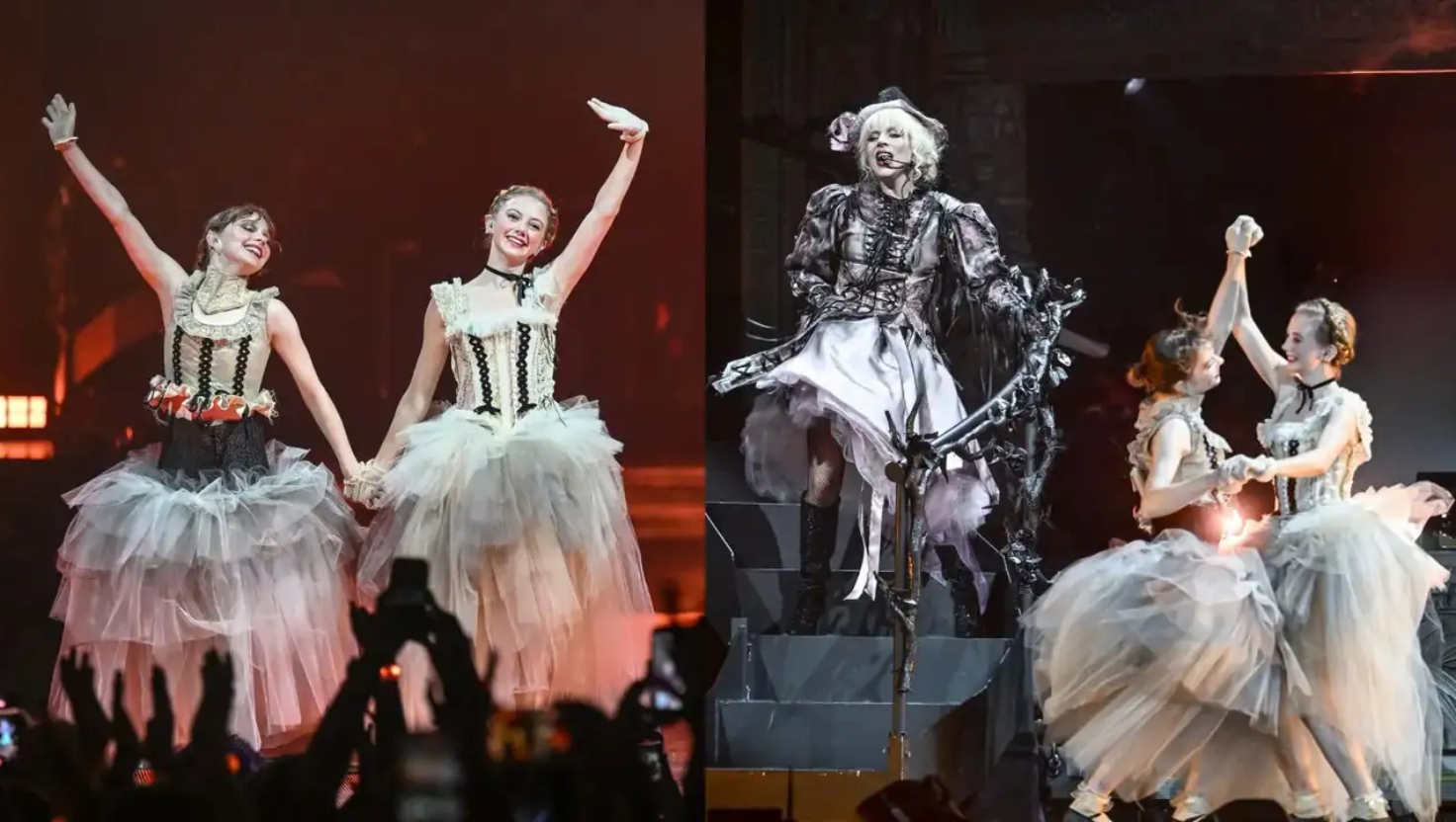 Lady Gaga dança 'The Dead Dance' com Emma Myers e Evie Templeton; assista!