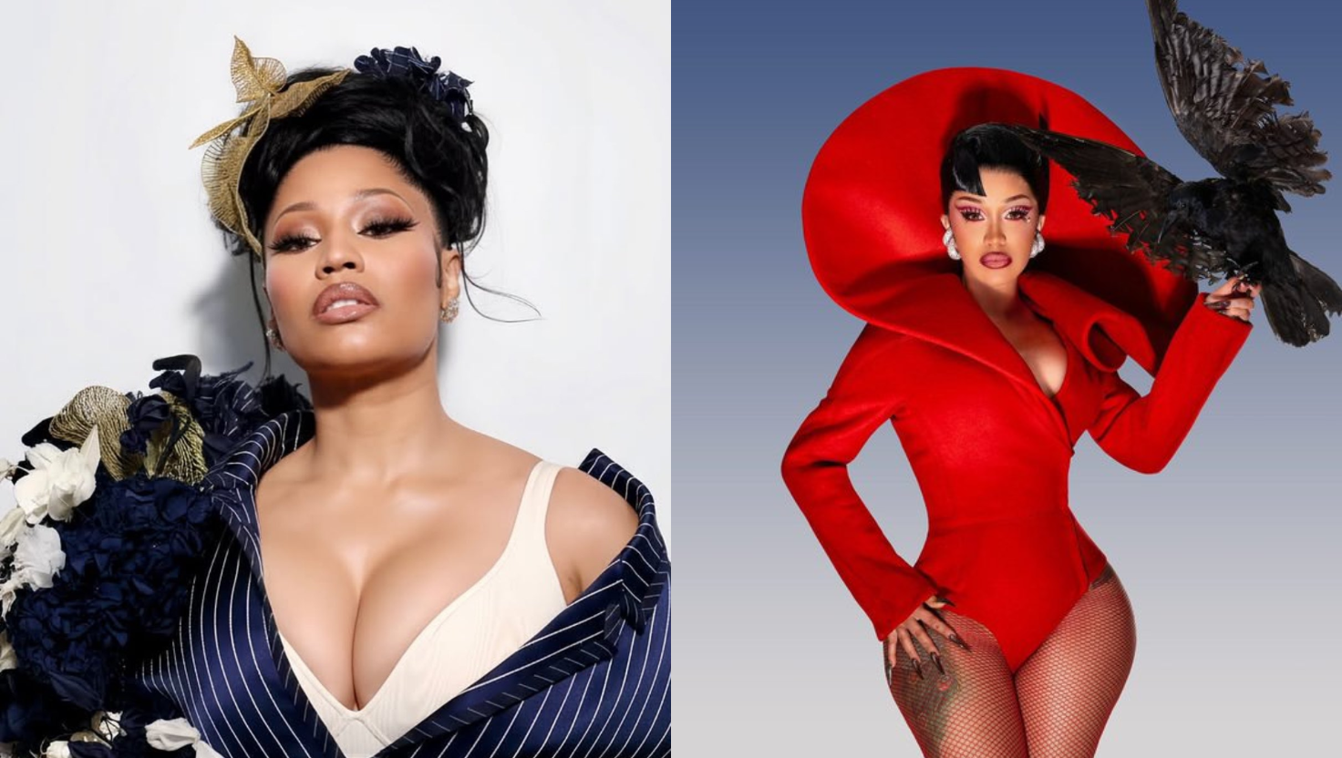 Nicki Minaj e Cardi B trocam farpas no X com ataques sobre gravidez e drogas