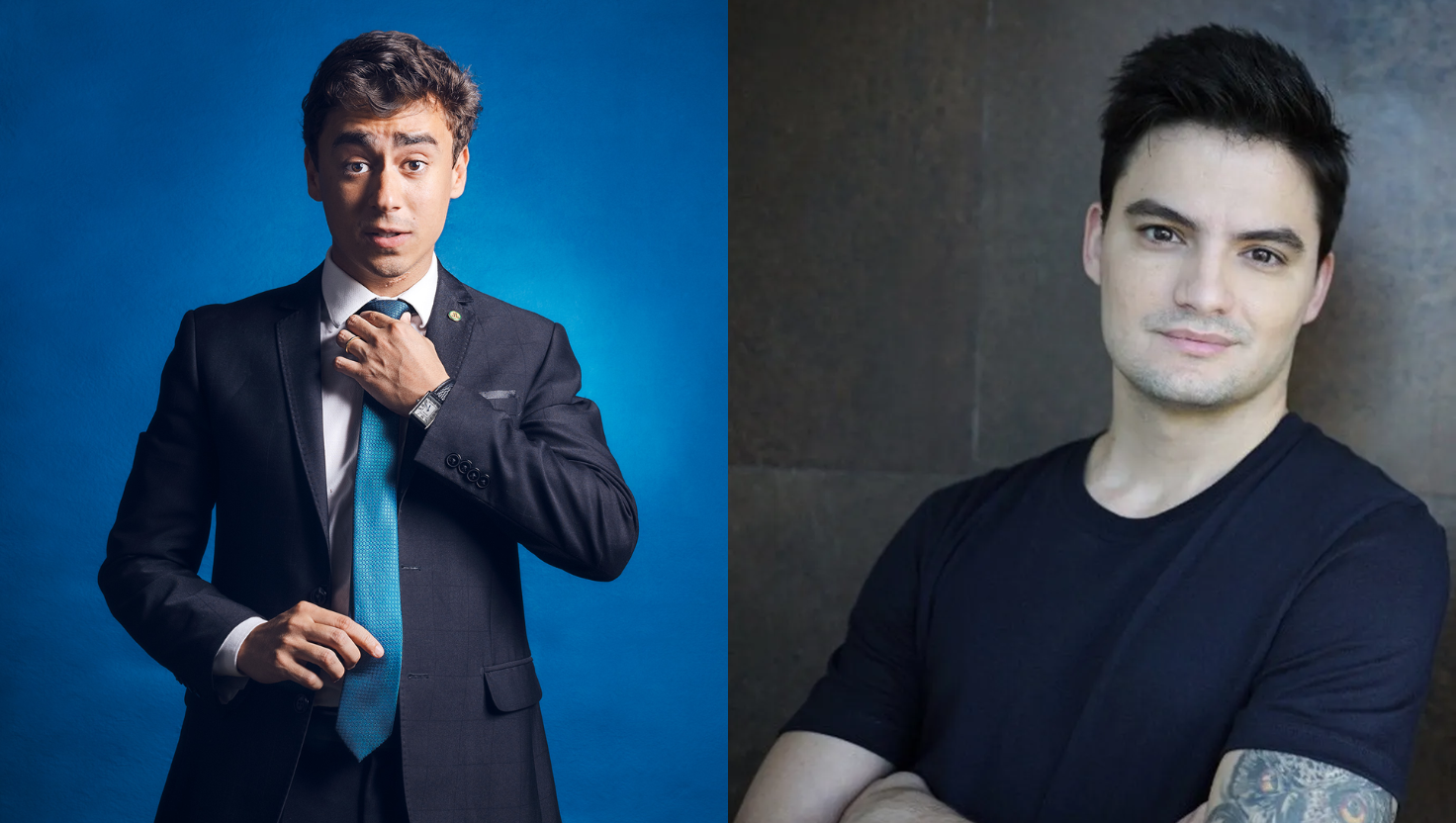 Nikolas Ferreira tenta caçar visto de Felipe Neto nos EUA