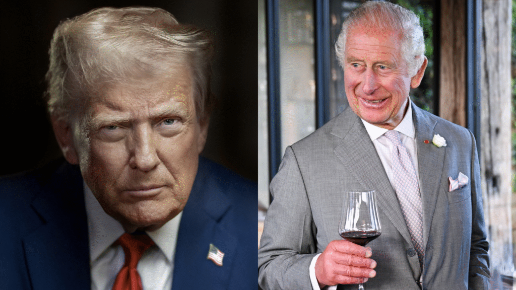 'Treta real': irmão do rei Charles é excluído de jantar com Donald Trump