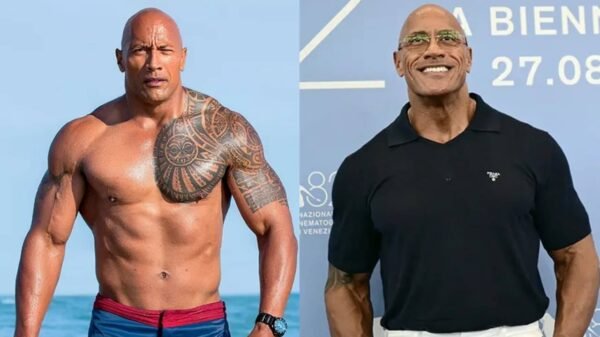 The Rock surpreende fãs com perda de quase 30 quilos para interpretar lutador em novo filme
