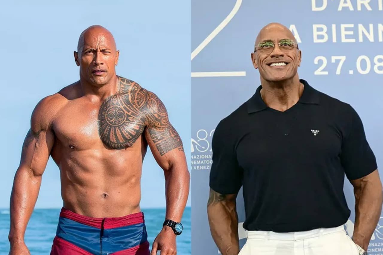 The Rock surpreende fãs com perda de quase 30 quilos para interpretar lutador em novo filme