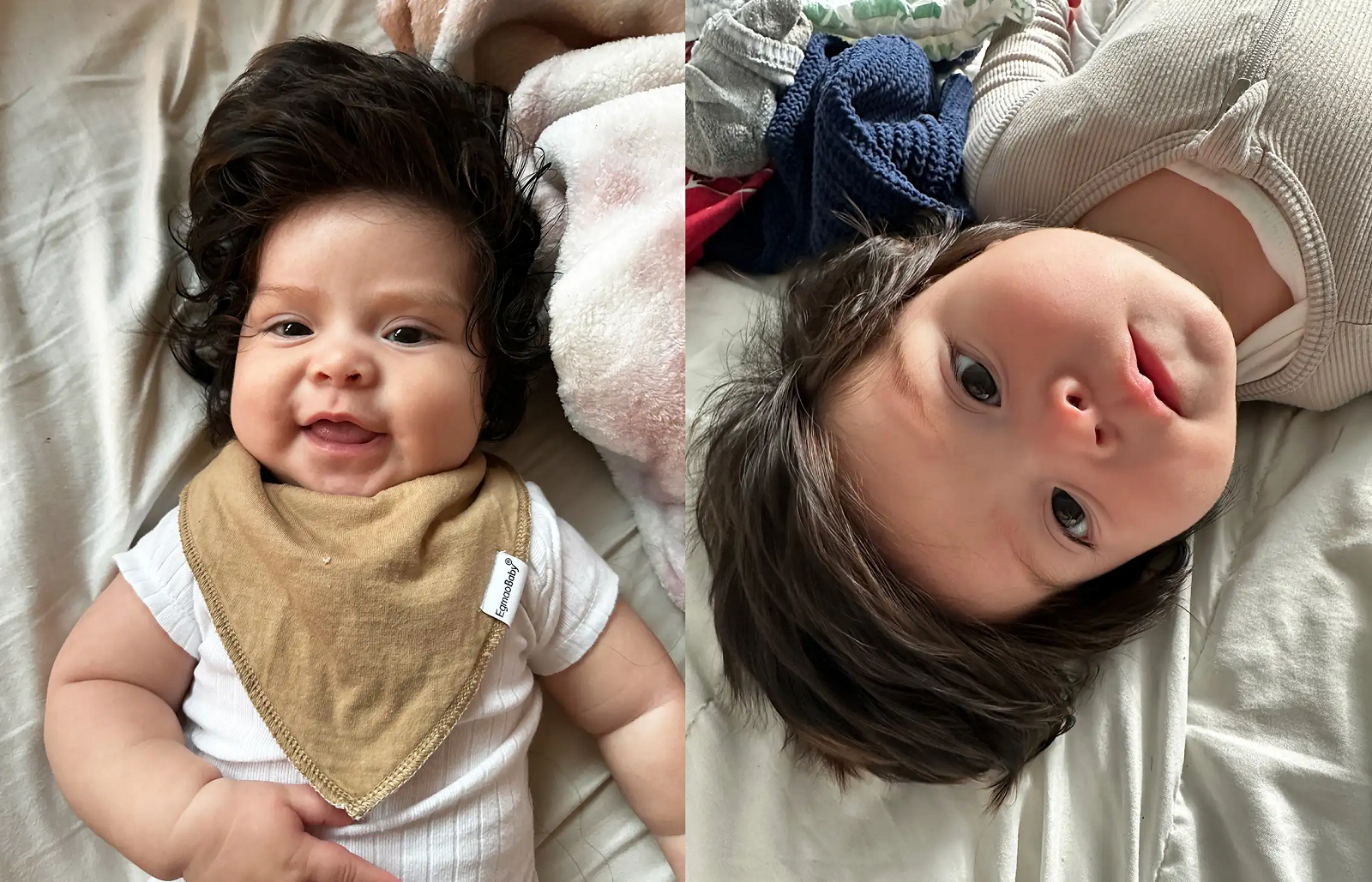 Bebê cabeludo do Oregon viraliza nas redes sociais: “Já pensou no visual dele daqui a um ano?”