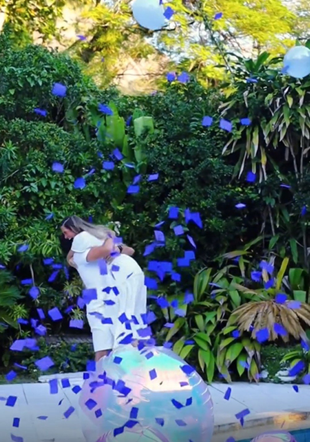 Bia Feres faz chá revelação animado e descobre que espera seu terceiro filho: "Mais um menino!"