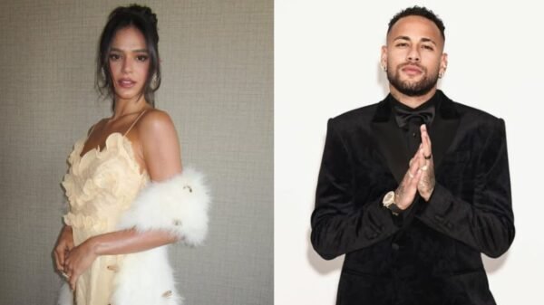 Neymar curte foto com Bruna Marquezine