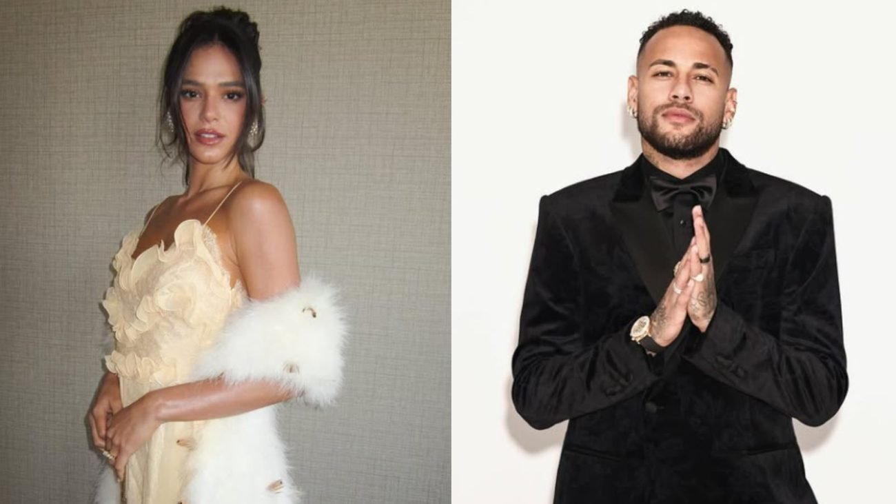 Neymar curte foto com Bruna Marquezine