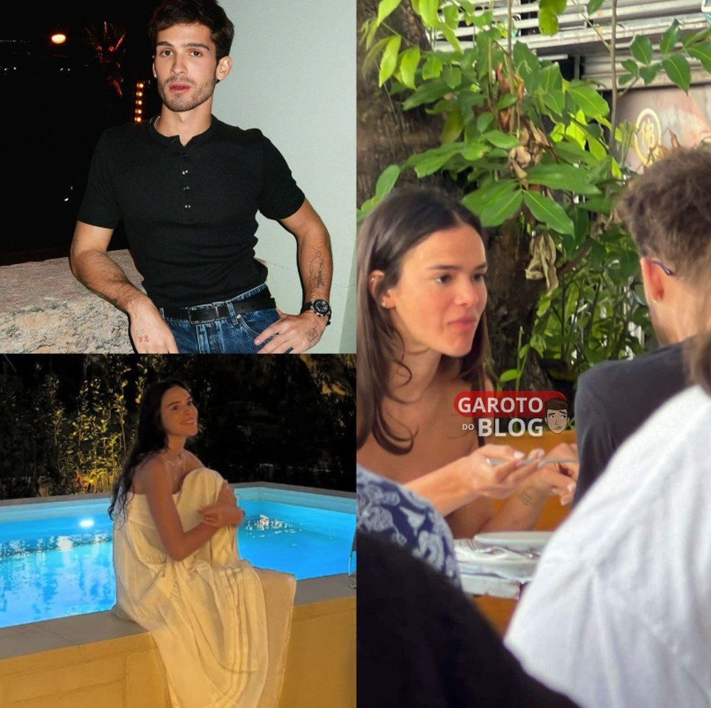Bruna Marquezine e João Guilherme são flagrados juntos novamente e levantam rumores entre fãs
