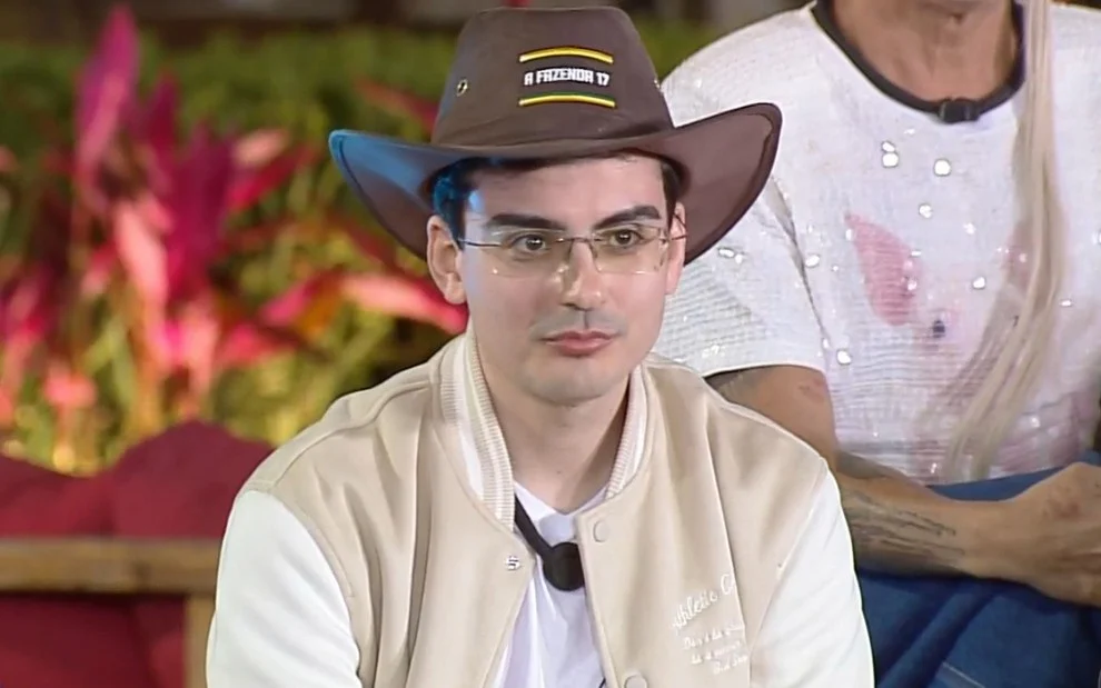 Dudu Camargo em A Fazenda 17