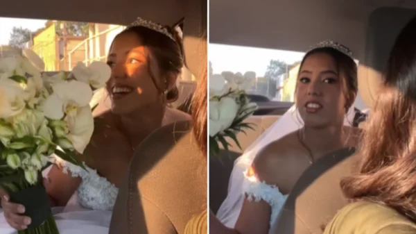 Noiva viraliza após ver madrasta de branco em seu casamento: "Pensei em jogar vinho no vestido"