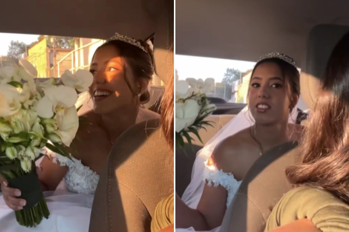Noiva viraliza após ver madrasta de branco em seu casamento: "Pensei em jogar vinho no vestido"