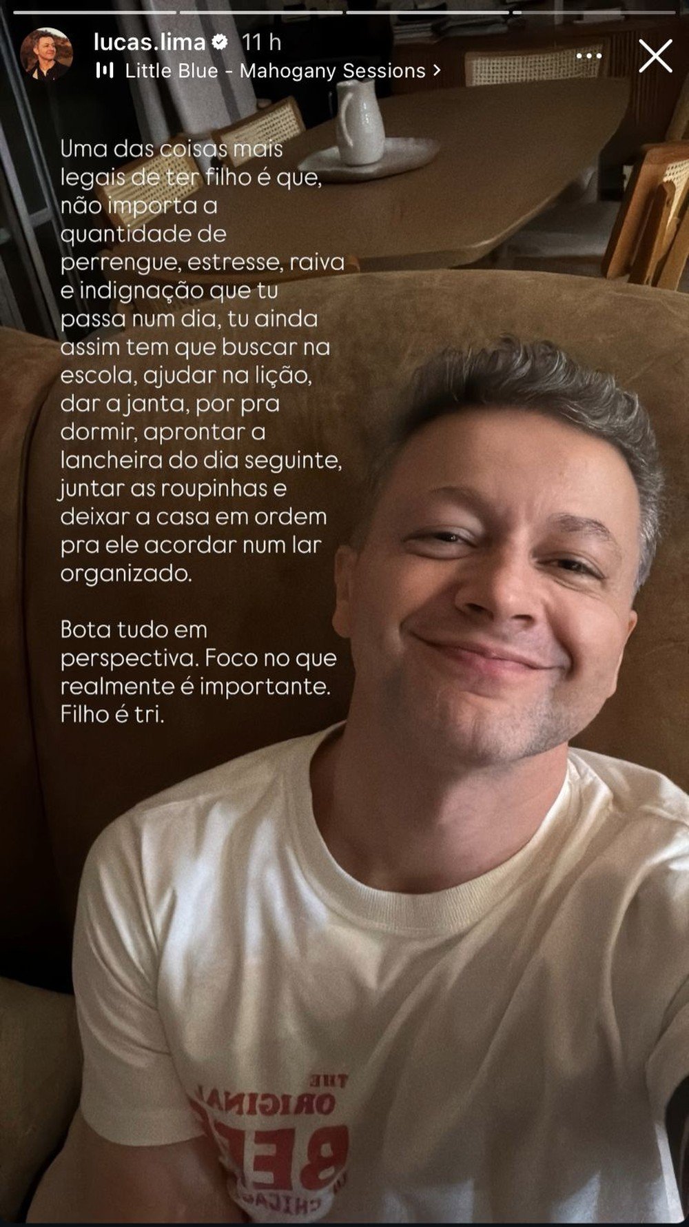 Lucas Lima fala sobre paternidade e revela como o filho o ajuda a manter o foco: “Bota tudo em perspectiva” 52 Lucas Lima fala sobre paternidade e revela como o filho o ajuda a manter o foco: “Bota tudo em perspectiva”
