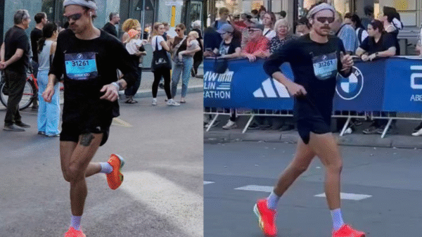 Com nome falso, Harry Styles corre Maratona de Berlim e surpreende fãs