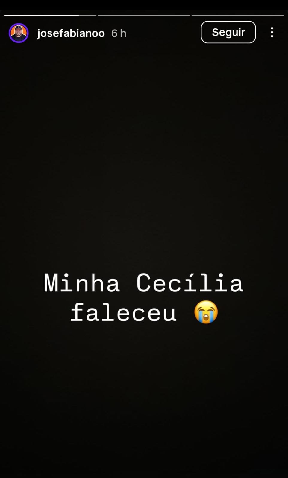 Morre, aos 2 anos, a filha do humorista José Fabiano