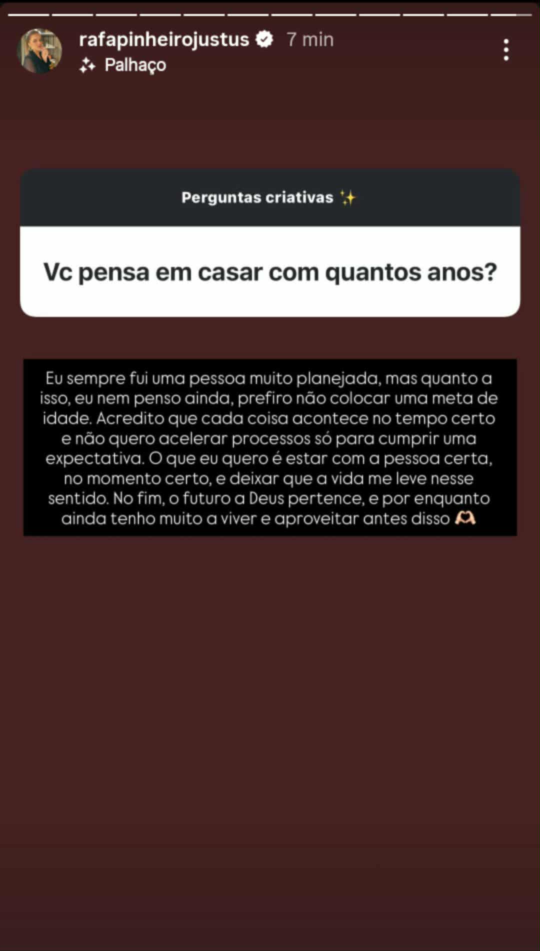 Rafaella Justus comenta sobre planos de casamento e fala em “tempo certo” 52 Rafaella Justus comenta sobre planos de casamento e fala em “tempo certo”
