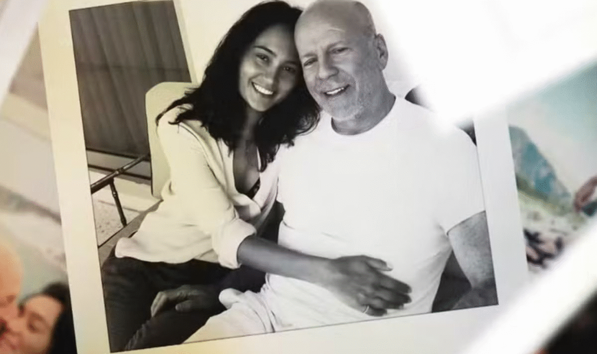 Esposa de Bruce Willis afirma estar vivendo um 'longo adeus' durante a luta do ator contra demência grave