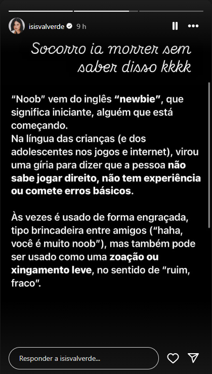 Vídeo: Isis Valverde descobre apelido inusitado do filho: "Ia morrer sem saber" 52 Vídeo: Isis Valverde descobre apelido inusitado do filho: "Ia morrer sem saber"