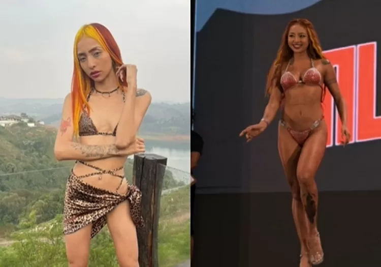 Ruivinha de Marte anuncia estreia no fisiculturismo após mudanças no corpo; veja antes e depois
