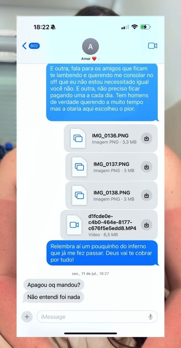 Ex-namorada de Gordão da XJ faz desabafo nas redes e revela decepção: "Esperava mais consideração"