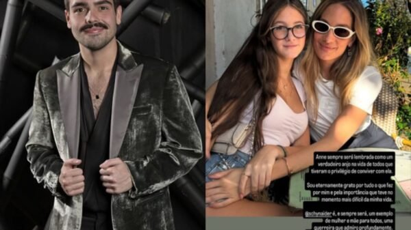 João Silva lamenta morte de Anne Marie, filha de sua ex-namorada Schynaider Moura