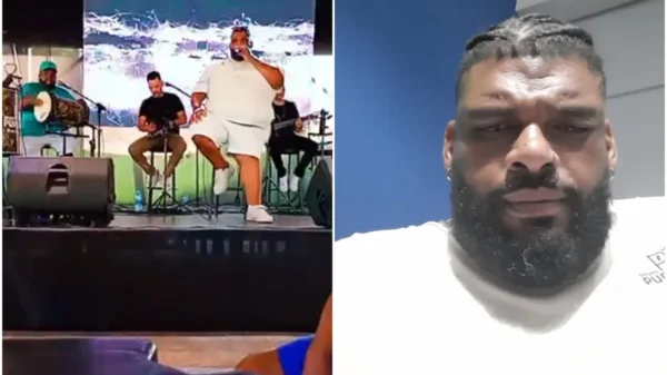Cantor é empurrado durante show e caso ganha nova reviravolta após acusação de jovem