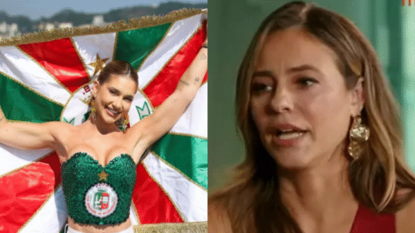 Alfinetou? Paolla Oliveira sobre Virginia Fonseca assumir seu posto de rainha de bateria na Grande Rio: "Valores diferentes"