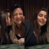 Lauana Prado e Tati Dias celebram aniversário de namoro com jantar romântico