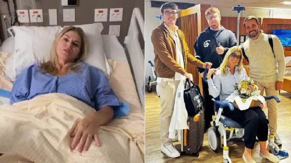 Val Marchiori recebe alta e agradece apoio: “Foram dias difíceis e de muita dor”