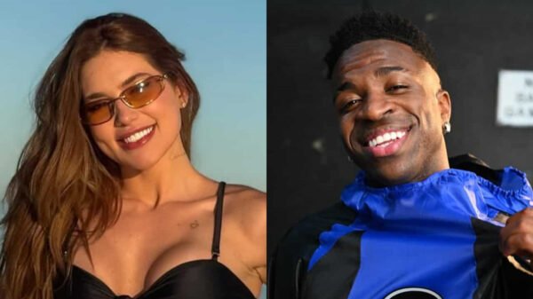 Virginia e Vinicius Jr. são flagrados deixando iate de luxo