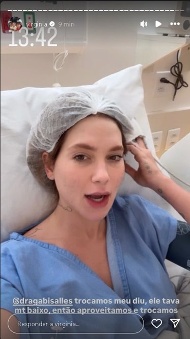 Virginia Fonseca passa por novo procedimento médico e explica motivo aos seguidores